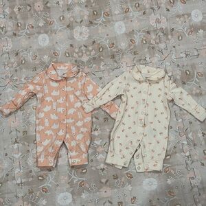 Adorable Kids One Piece Set - Peach and Cream- Amazon Essentials x Sofia Richie